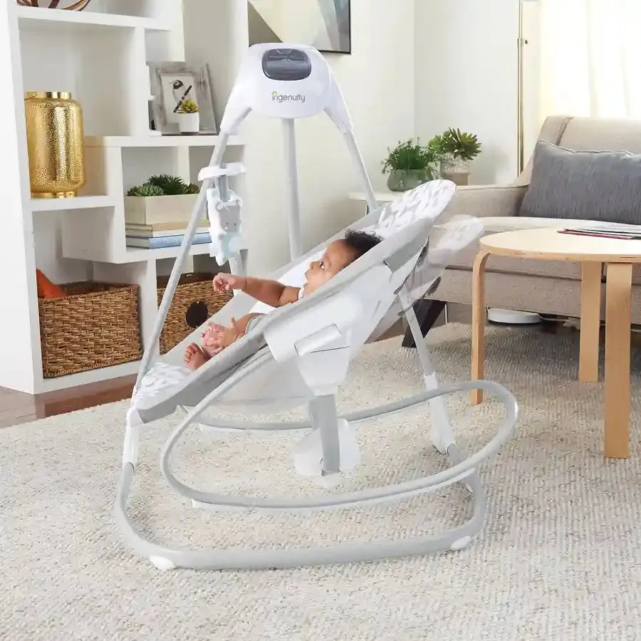 Ingenuity SimpleComfort Soothing Swing & Rocker - Raylan