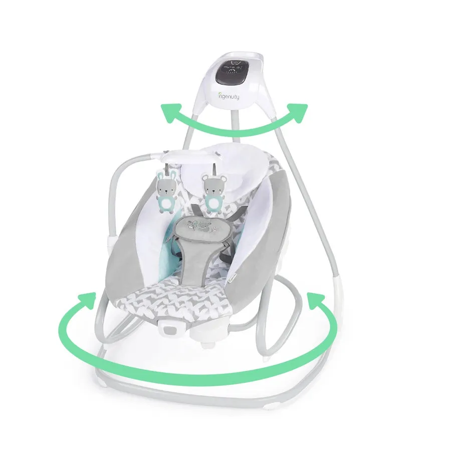Ingenuity SimpleComfort Soothing Swing & Rocker - Raylan
