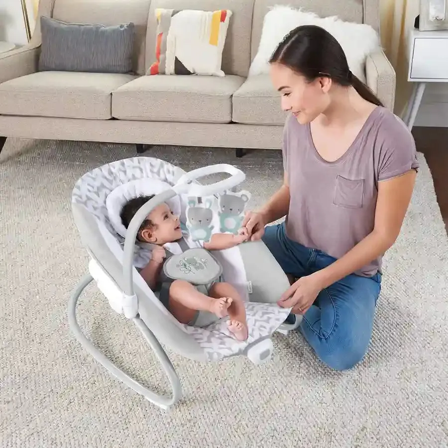 Ingenuity SimpleComfort Soothing Swing & Rocker - Raylan