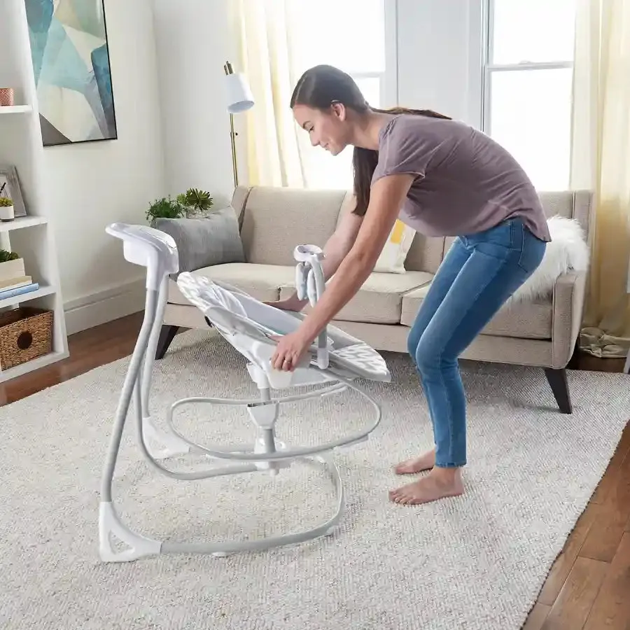 Ingenuity SimpleComfort Soothing Swing & Rocker - Raylan