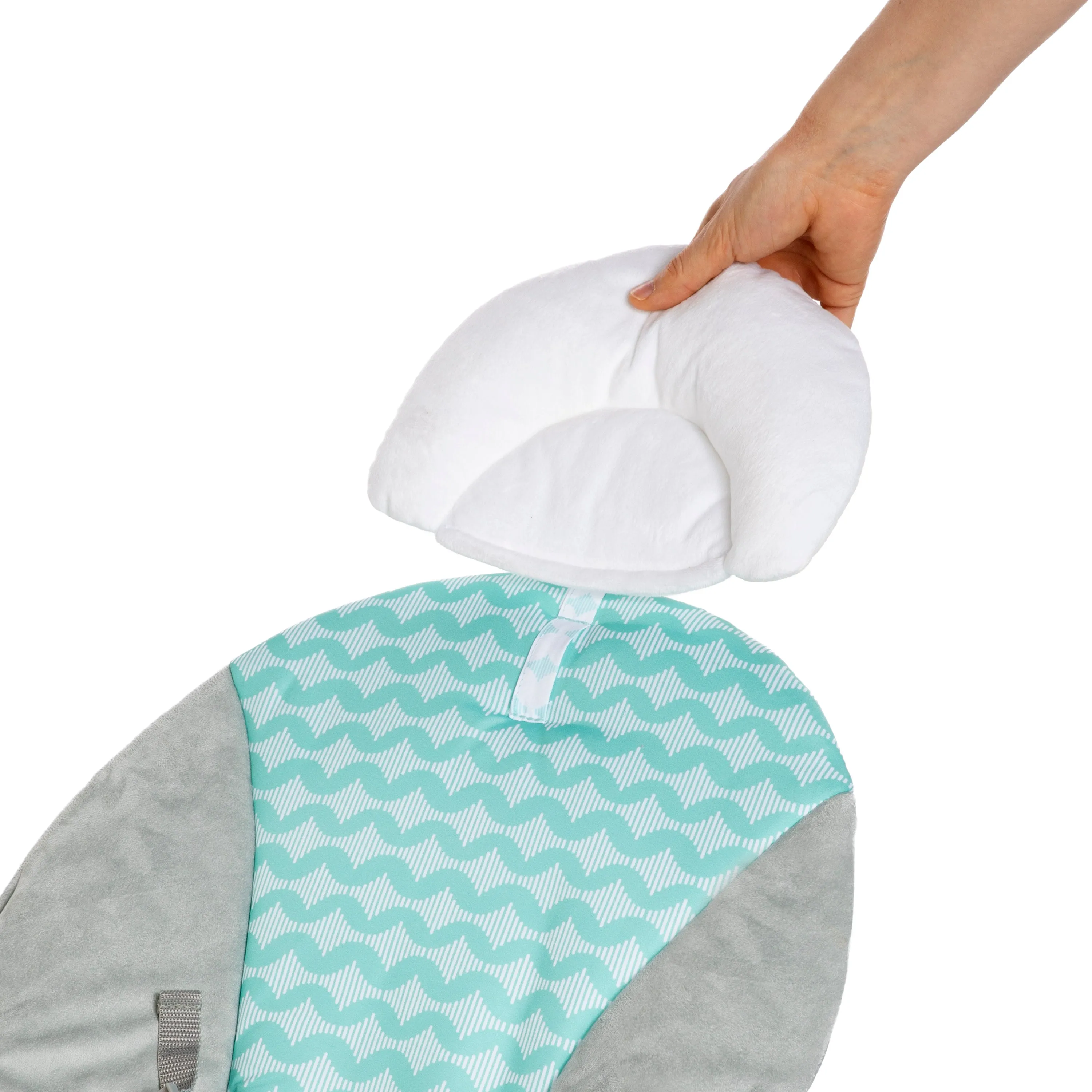Ity by Ingenuity Bouncity Bounce Vibrating Deluxe Baby Bouncer, Goji