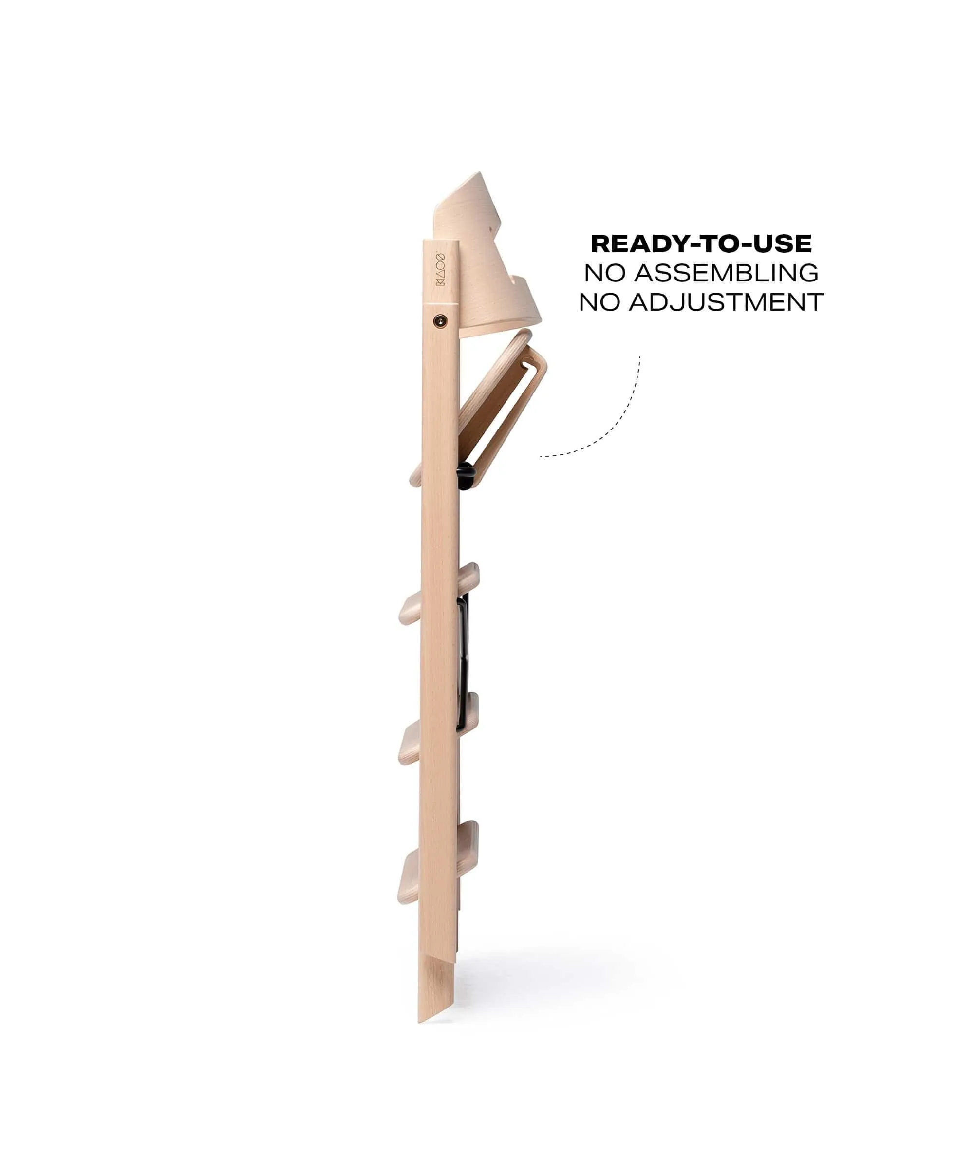 KAOS Klapp Highchair - Beech