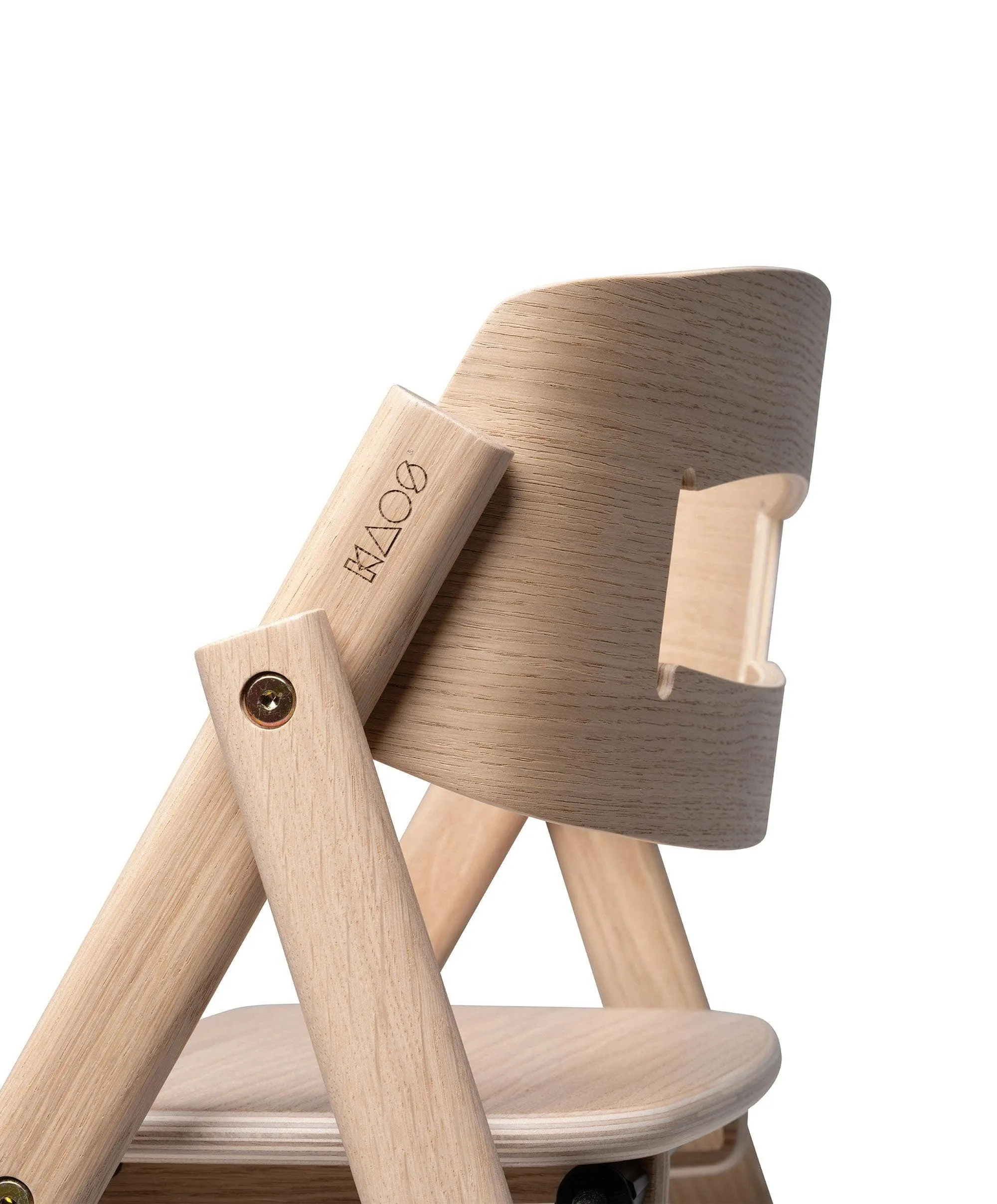 KAOS Klapp Highchair - Oak