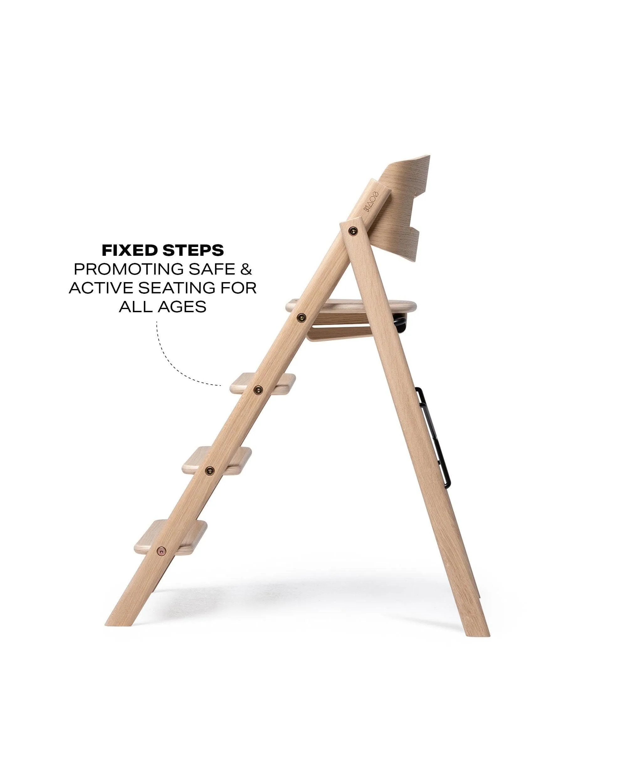 KAOS Klapp Highchair - Oak