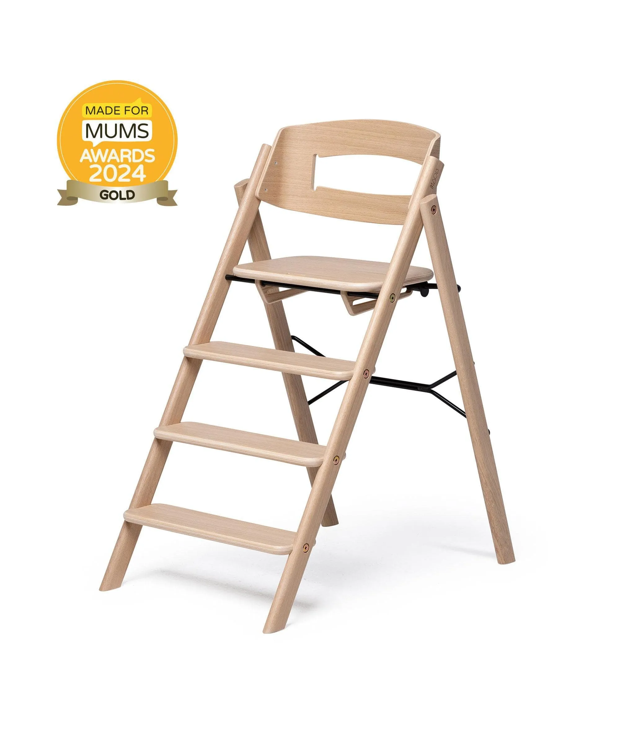 KAOS Klapp Highchair - Oak