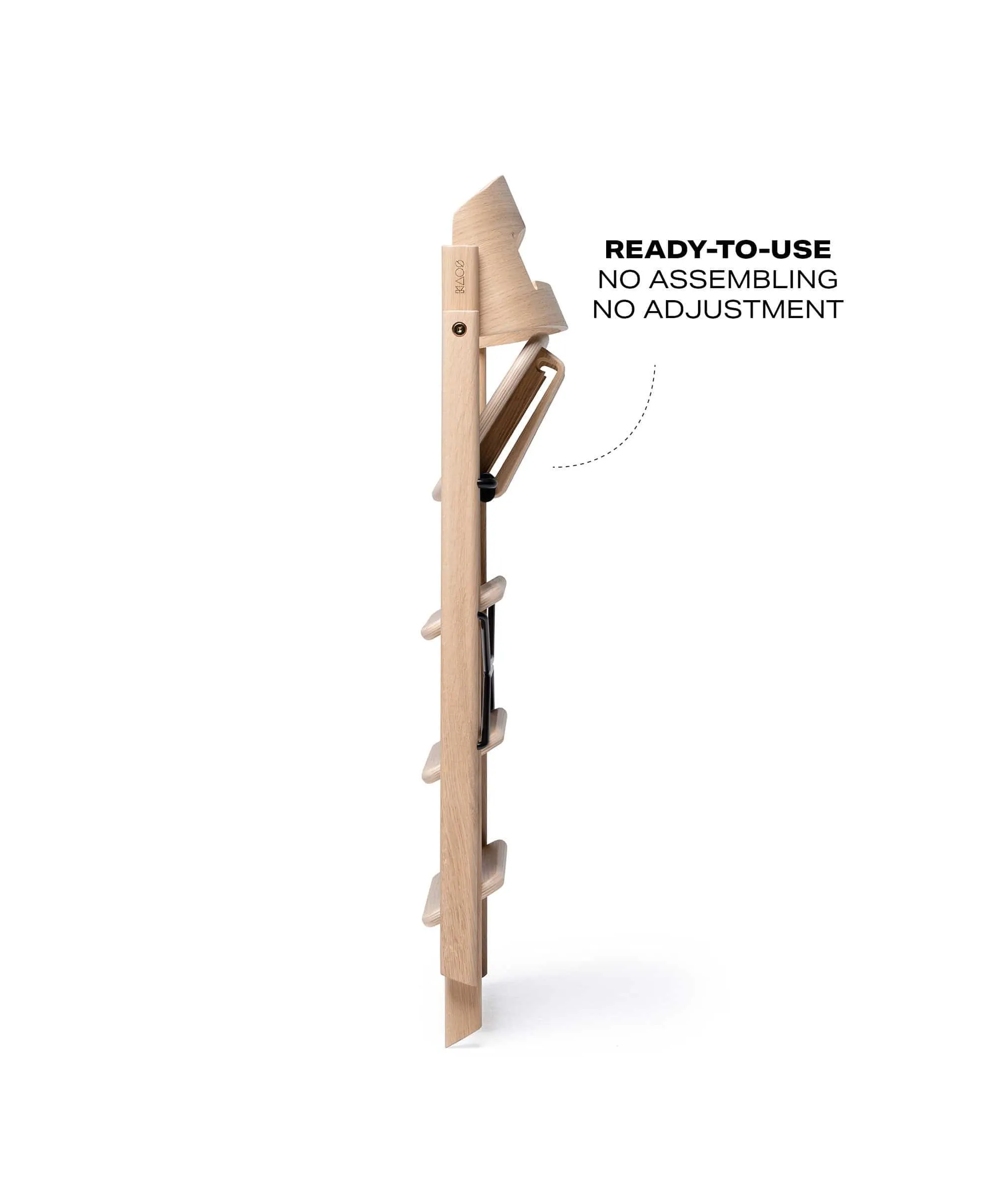 KAOS Klapp Highchair - Oak