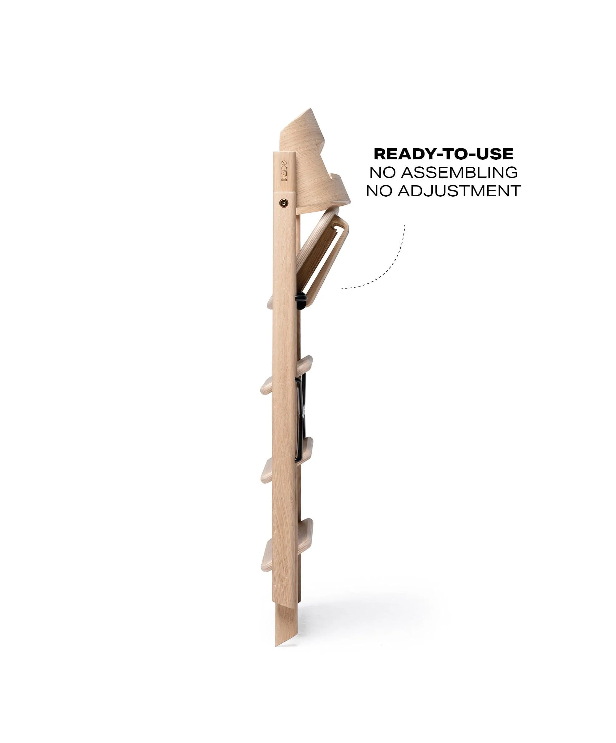 KAOS Klapp Highchair - Oak
