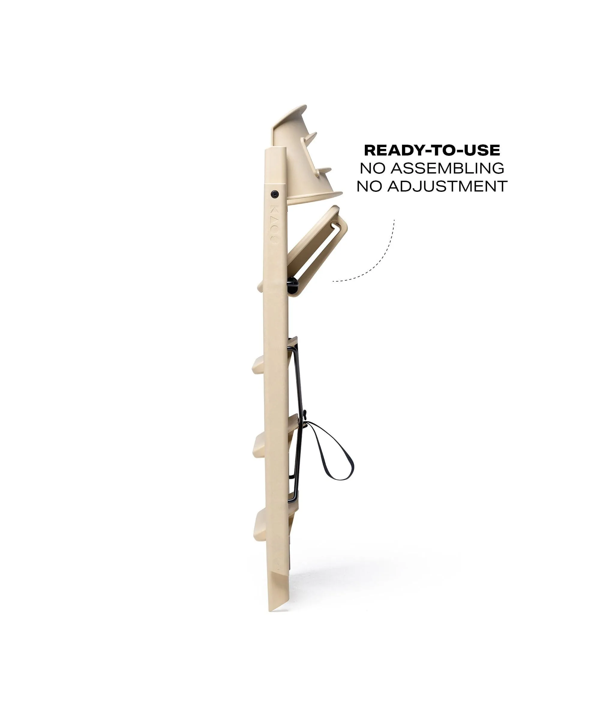 KAOS Klapp Recycled Highchair - Desert Sand