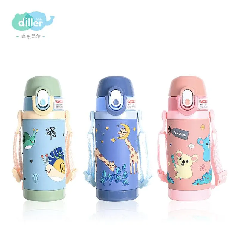Kids Cute Animals Water Bottle - 450 ML