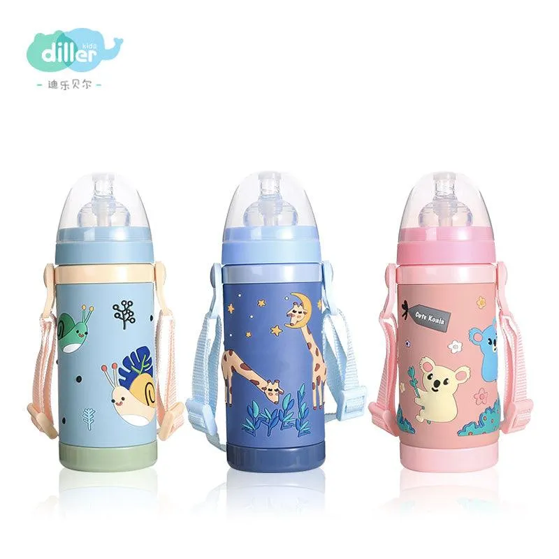 Kids Cute Animals Water Bottle - 450 ML