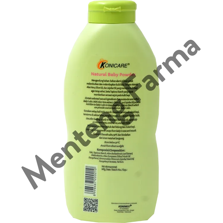 Konicare Natural Baby Powder Powdery 100 Gr - Bedak Tabur Bayi