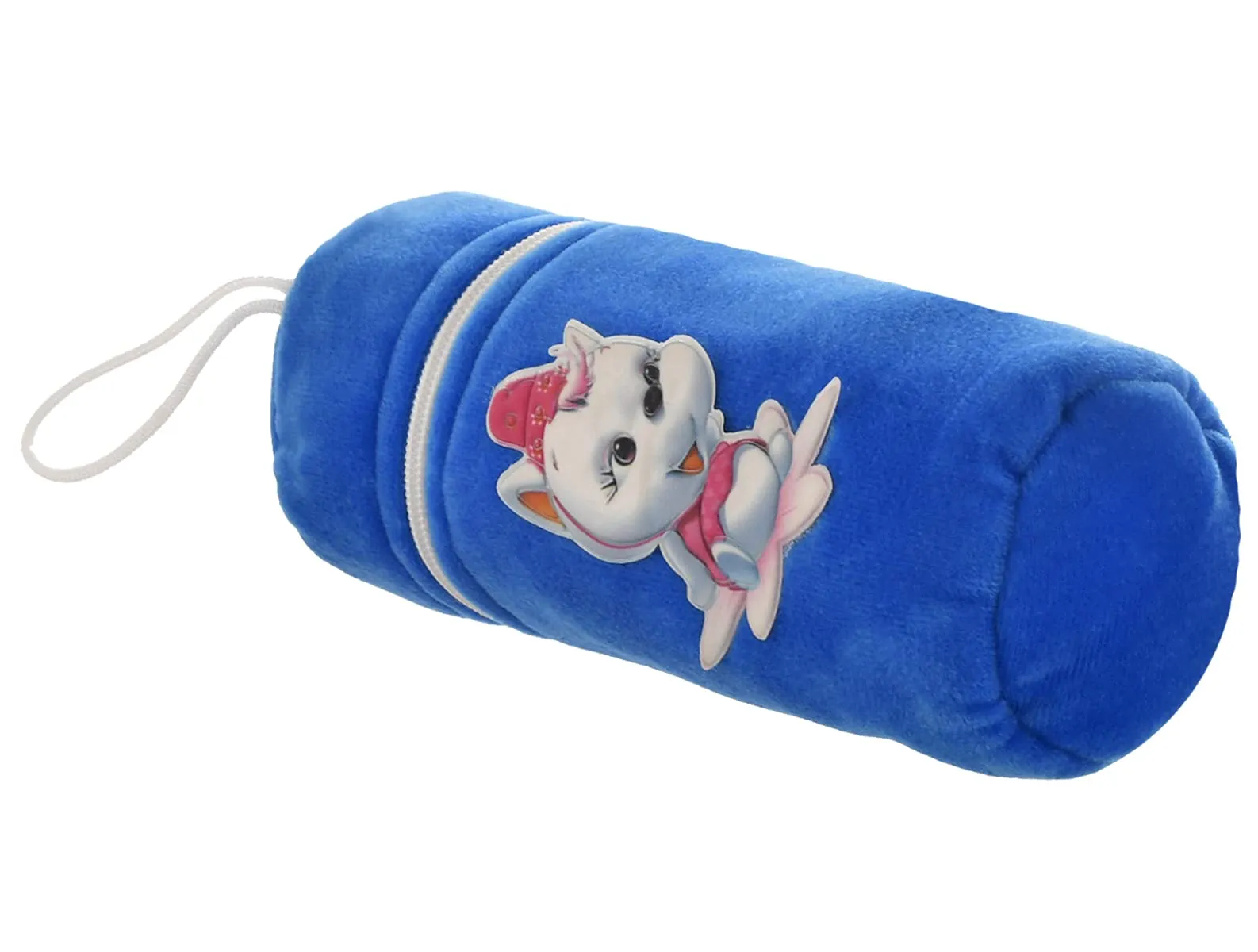 Kuber Industries Cartoon Printed Velvet Newborn Baby Feeding Bottle Cover, Pack of 3 (Blue)
