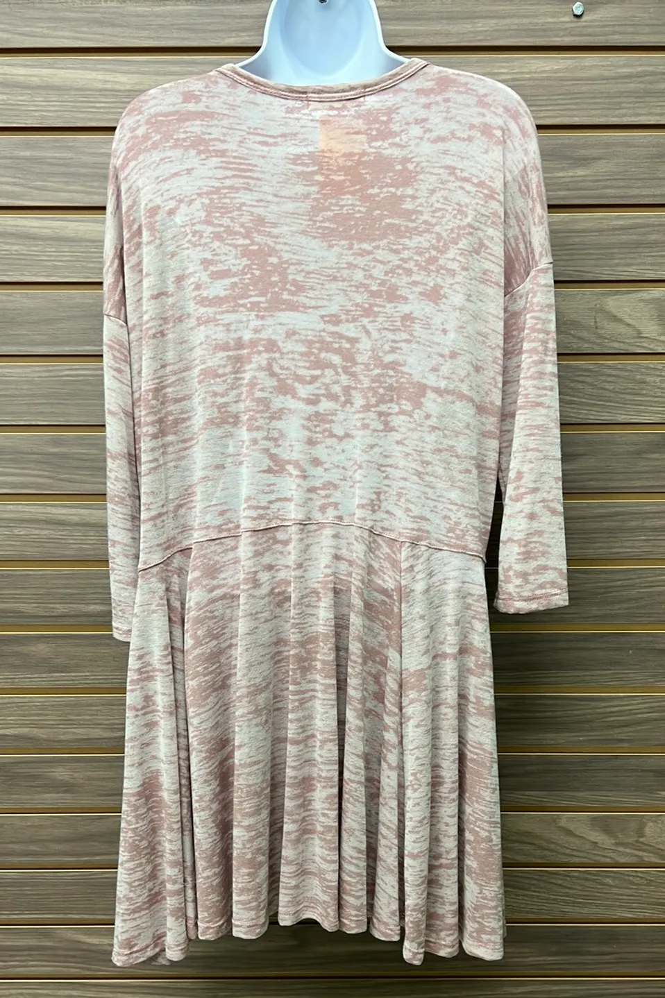 Lavender Dress with 3/4 Sleeves