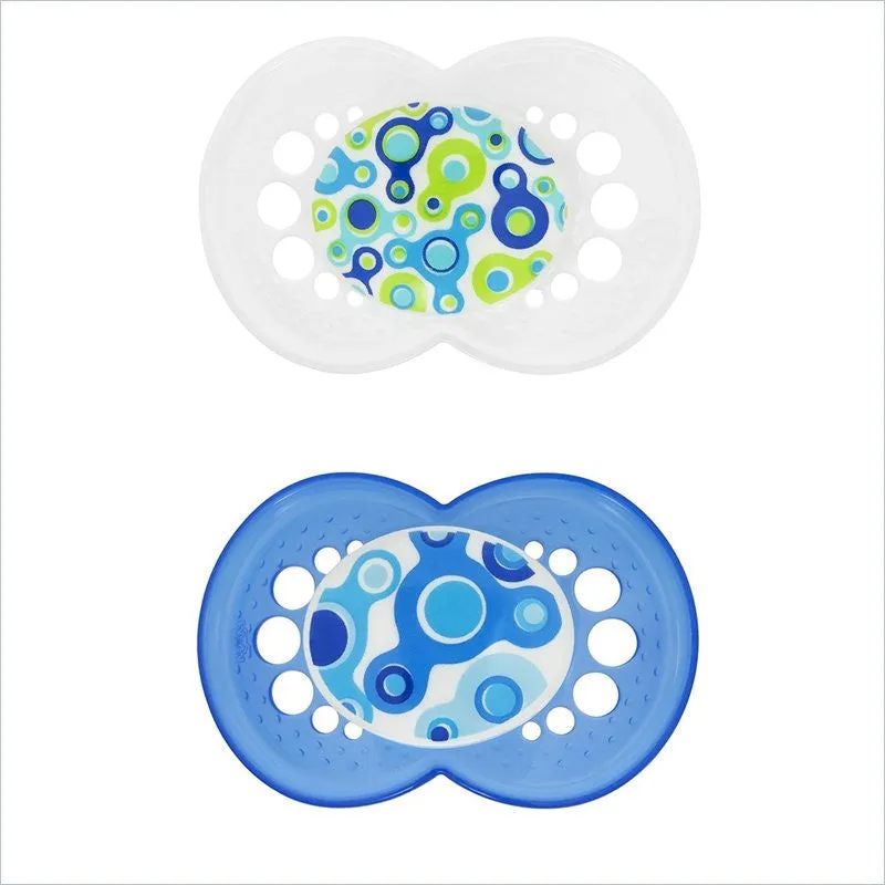 MAM Trends 6  Months Silicone Pacifier - 2 Pack