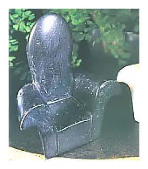 Marble Deco Chairs-Gray
