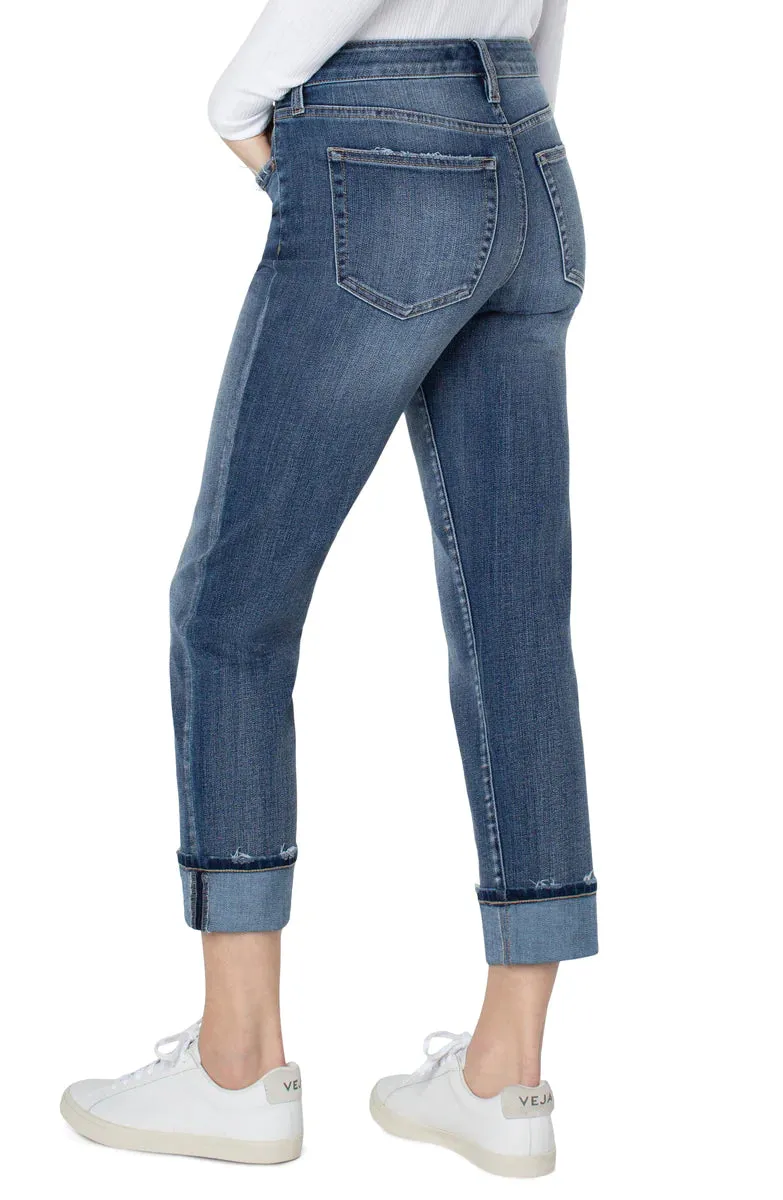 Marley Girlfriend Cuffed Eco Jean