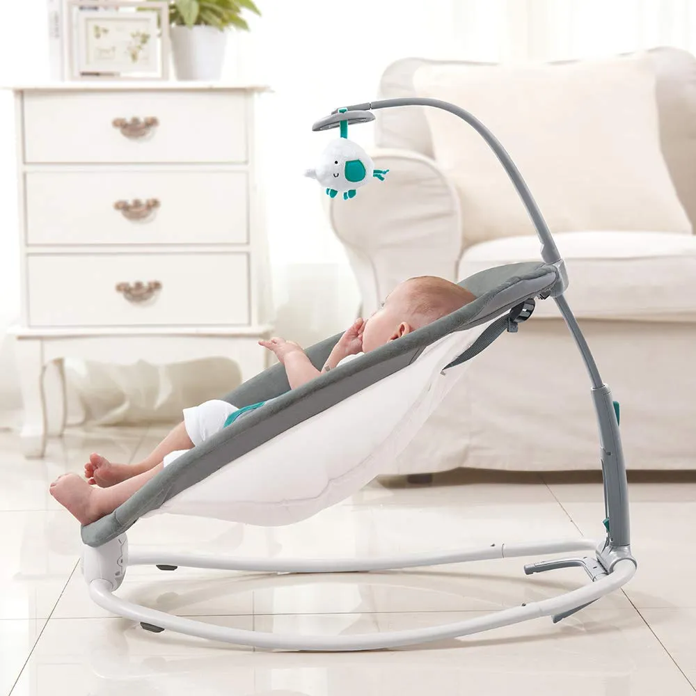 Mastela Fold Up Baby Rocker- Teal