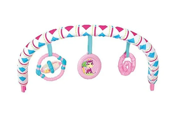 Mastela Newborn Baby to Toddlers Rocker Musical Bouncer Chair- Pink