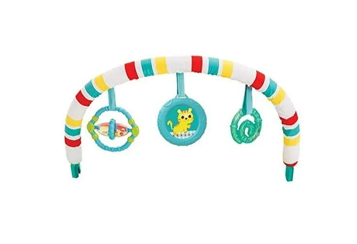 Mastela Newborn Baby to Toddlers Rocker Musical Bouncer Chair- Red