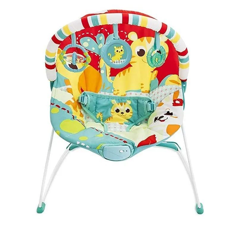 Mastela Newborn Baby to Toddlers Rocker Musical Bouncer Chair- Red