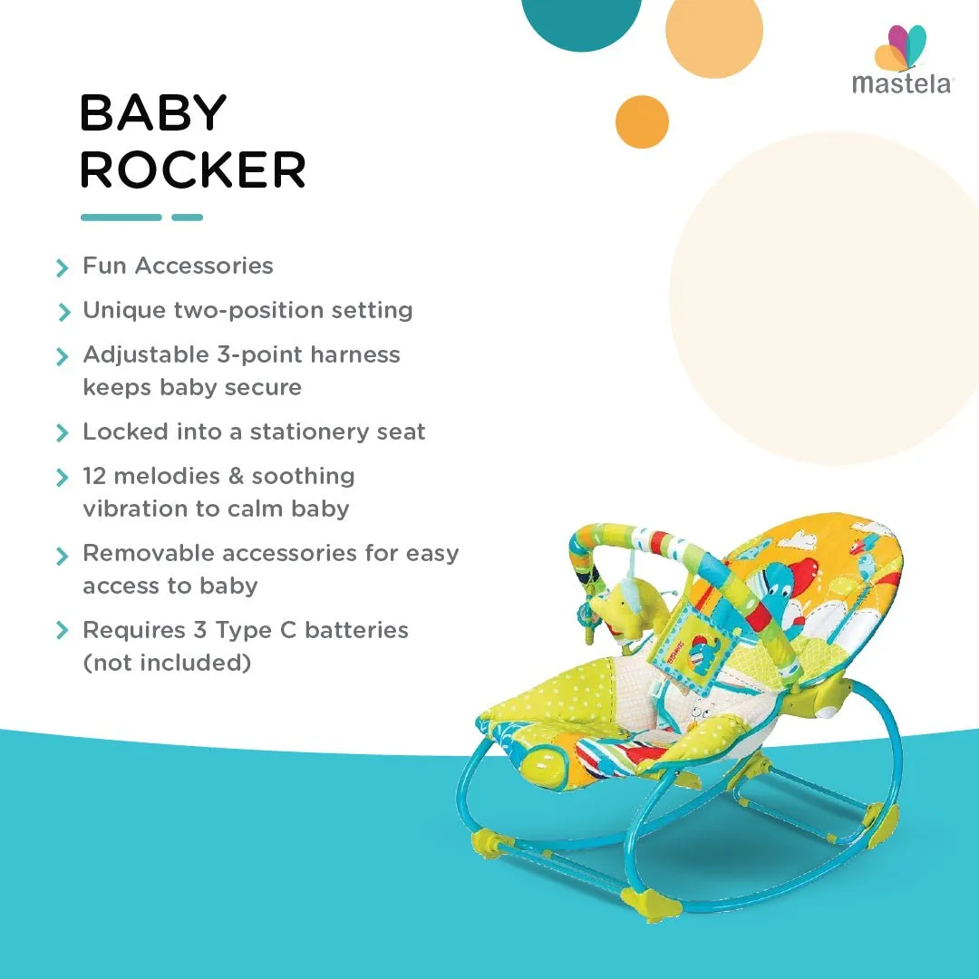 Mastela Newborn to Toddler Rocker- Green