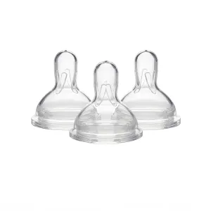 Medela® Wide Base Nipple, Slow Flow (3 Count)