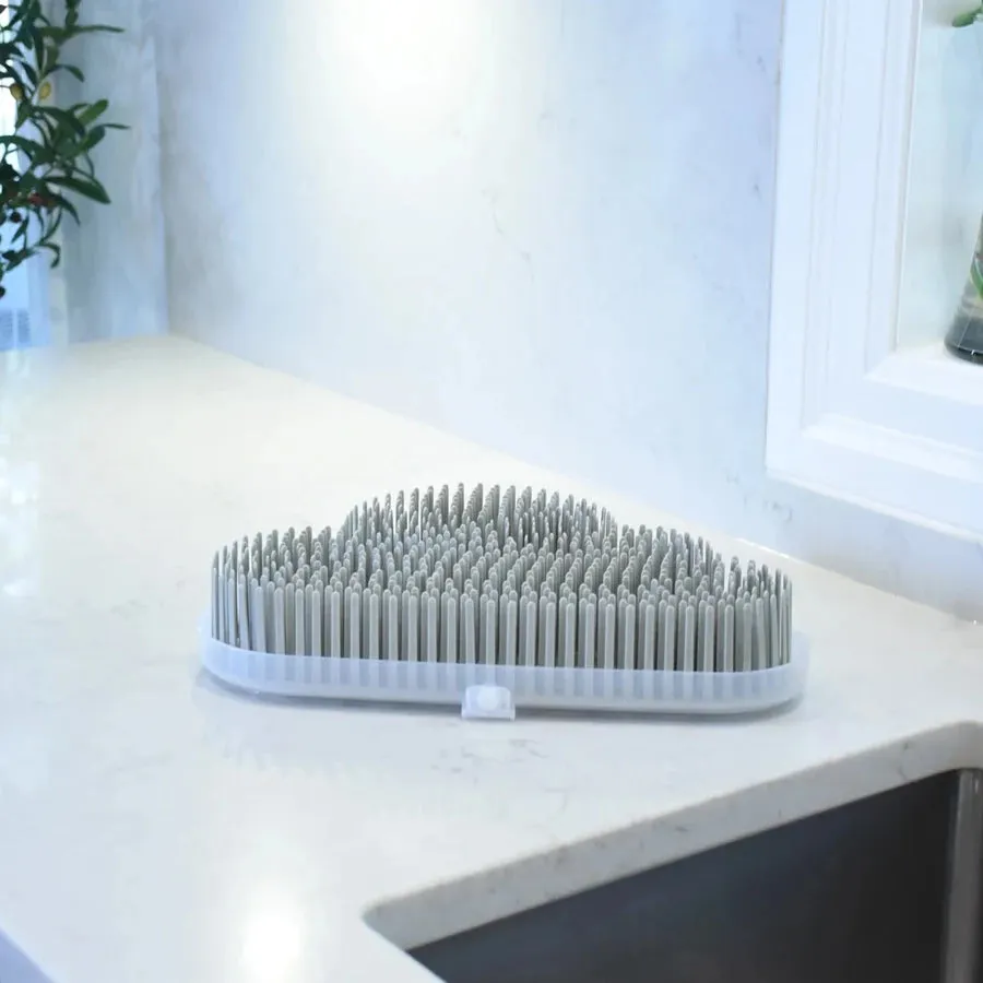 Melii Baby Bottle Drying Rack Grey Cloud