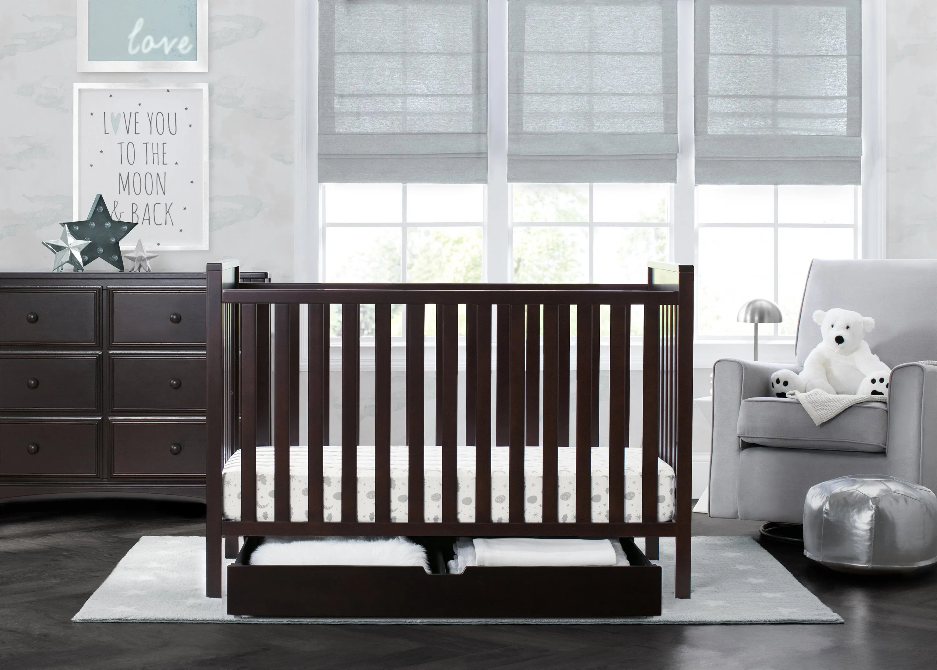 Mercer 6-in-1 Convertible Crib