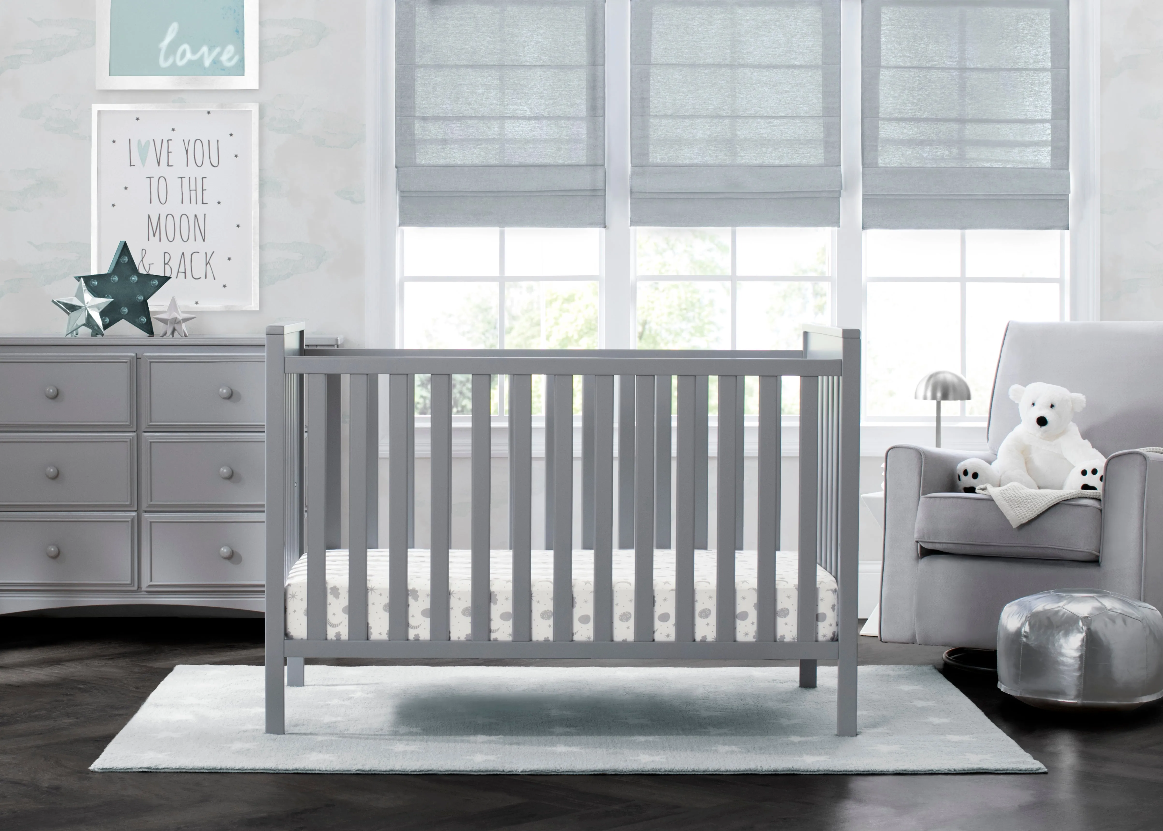 Mercer 6-in-1 Convertible Crib
