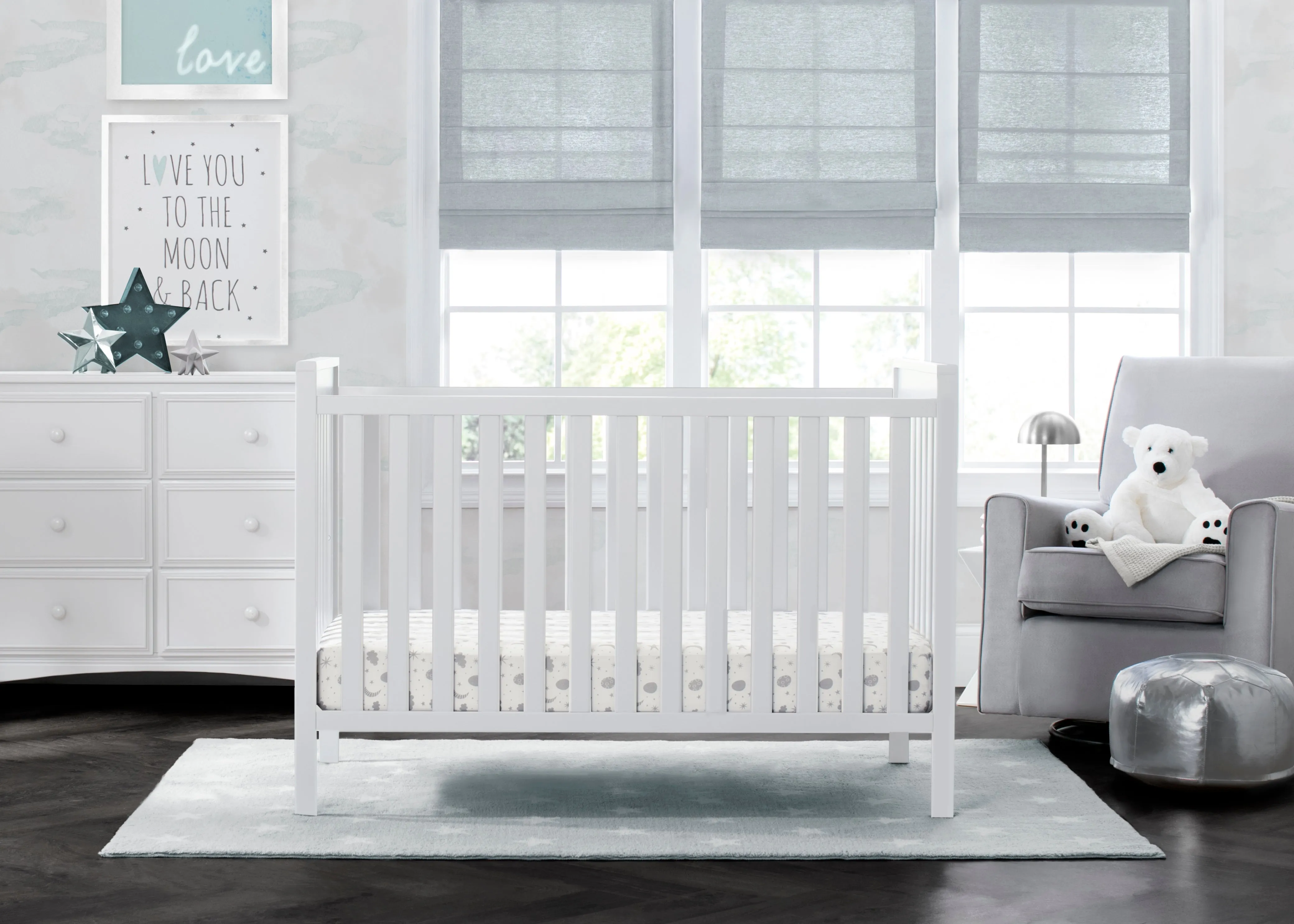 Mercer 6-in-1 Convertible Crib
