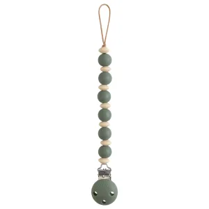 Mushie Silicone Luna Pacifier Clip