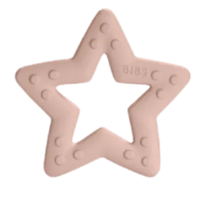 Nibbling Bibs Baby Bitie Teething Star Blush