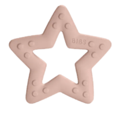 Nibbling Bibs Baby Bitie Teething Star Blush