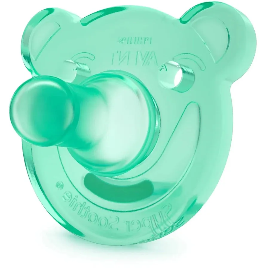 Philips Avent Soothie Sil 3m  Boy (Pack of 2) - SCF194/04