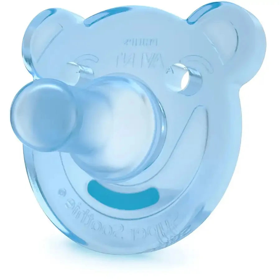 Philips Avent Soothie Sil 3m  Boy (Pack of 2) - SCF194/04