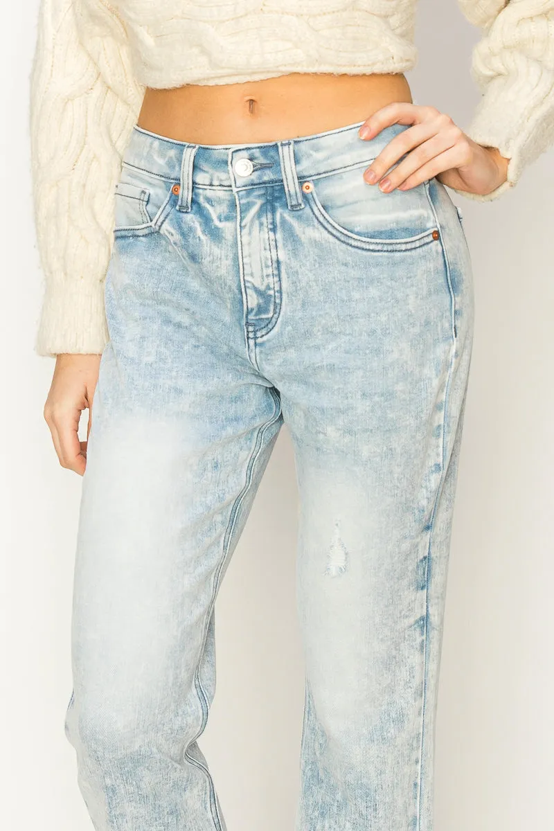 Plus Ava High Rise Crop Flare Jeans