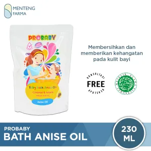 Probaby Bath Anise Oil 230 mL - Sabun Mandi Bayi