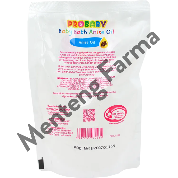Probaby Bath Anise Oil 230 mL - Sabun Mandi Bayi