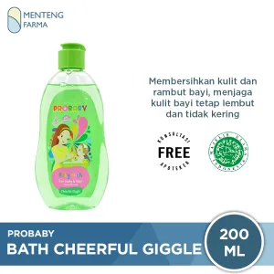 Probaby Bath Cheerful Giggle 200 mL - Sabun dan Shampoo Bayi