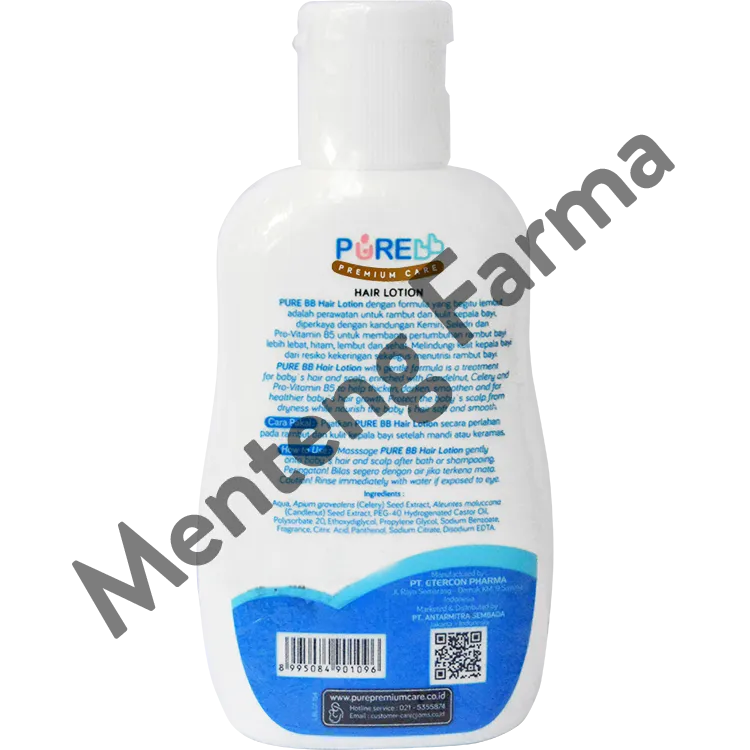 Pure Baby Hair Lotion 80 mL - Perawatan Rambut dan Kulit Kepala Bayi