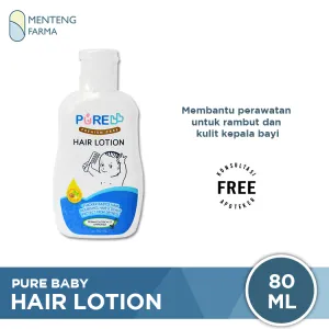 Pure Baby Hair Lotion 80 mL - Perawatan Rambut dan Kulit Kepala Bayi