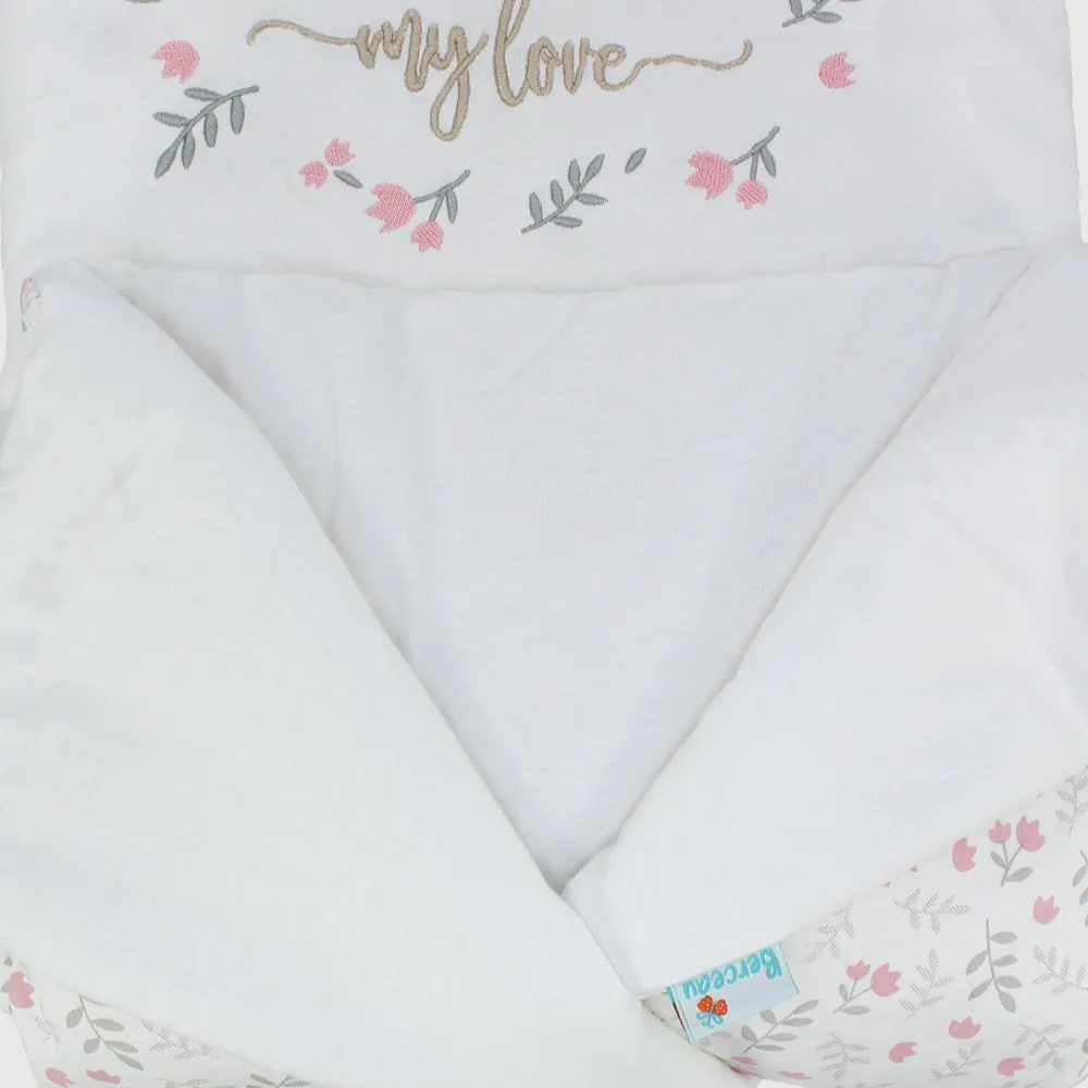 "My Love" Baby Duvet