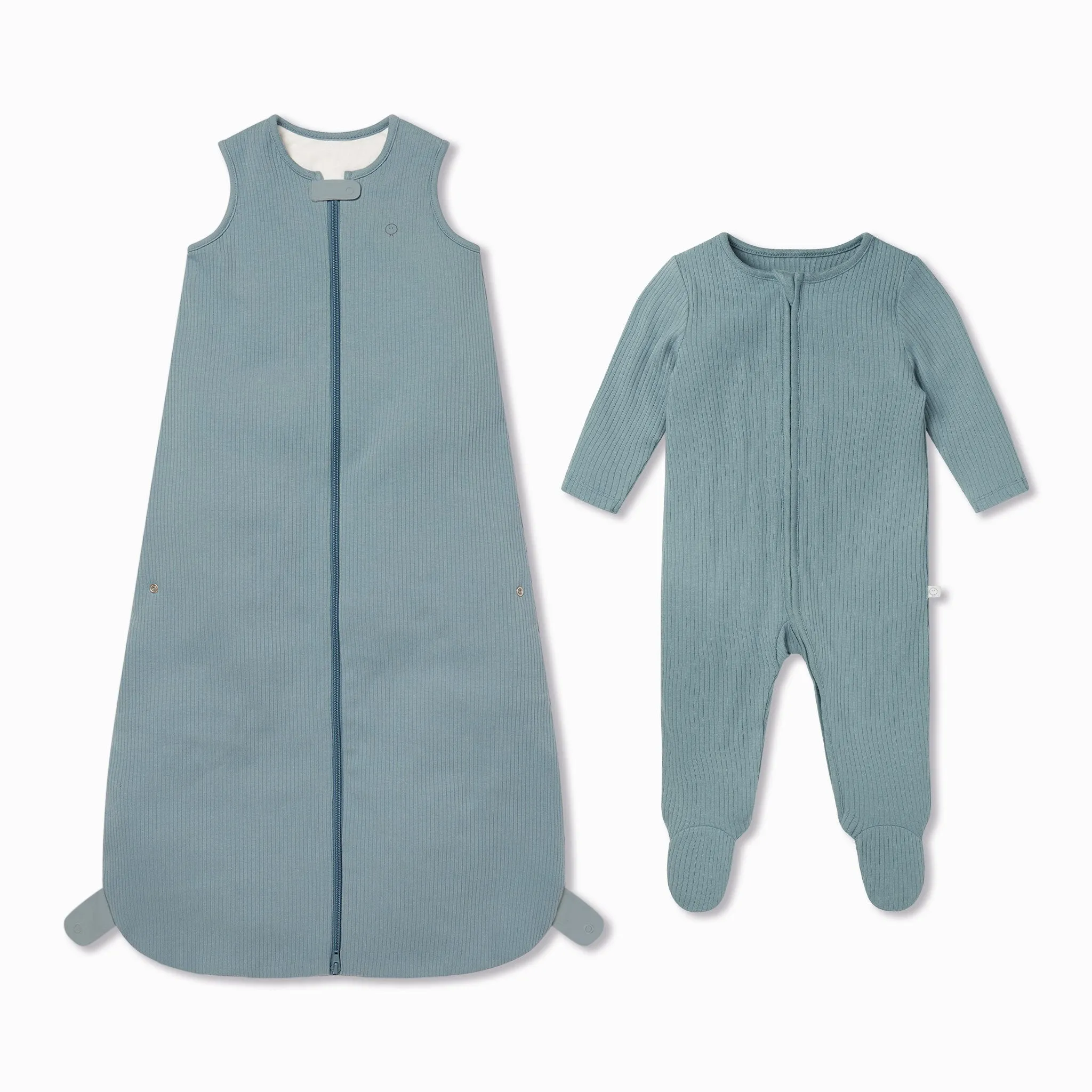 Ribbed Front Opening Bedtime Set 1.5 TOG