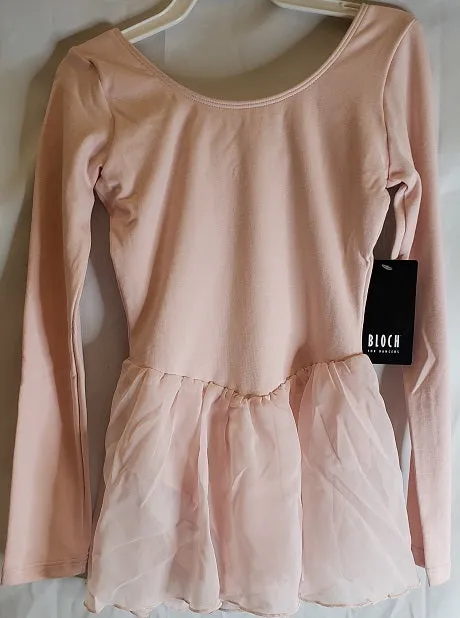 Saige -- Children's Long Sleeve Dress -- Light Pink