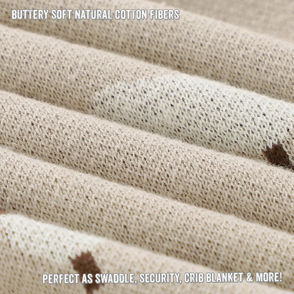 Sheep Knit Baby Blanket