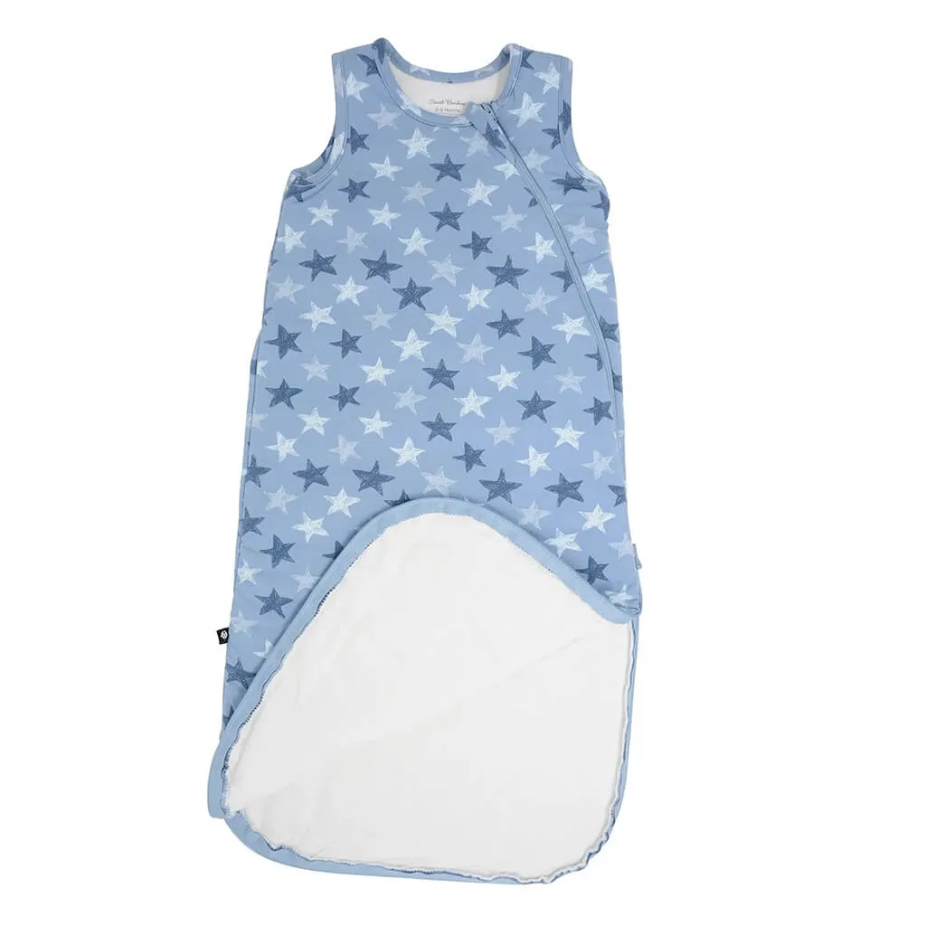 Sleep Sack Scribble Stars Blue