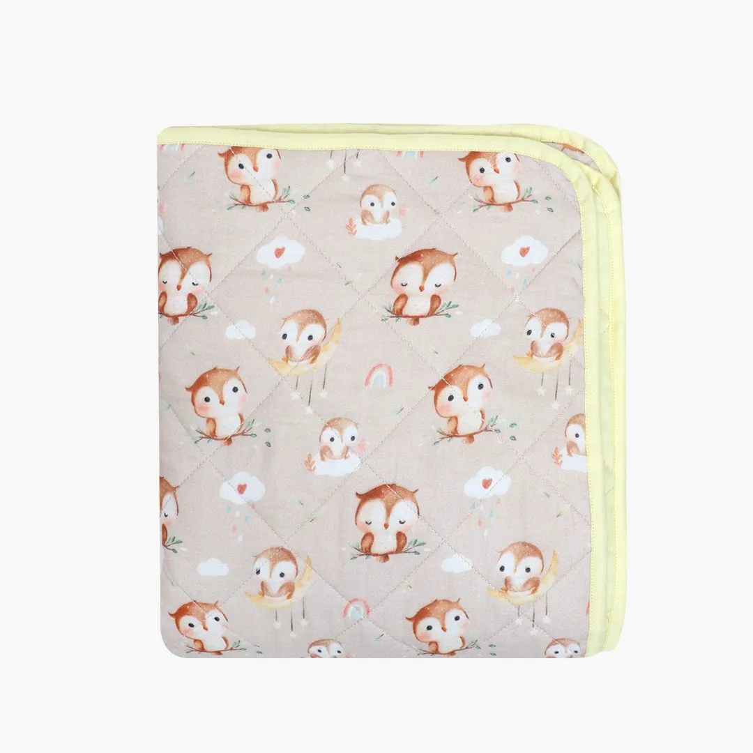 Space Hopper - Muslin Quilt for newborn babies to 5 years