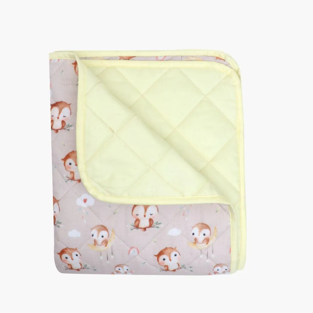 Space Hopper - Muslin Quilt for newborn babies to 5 years