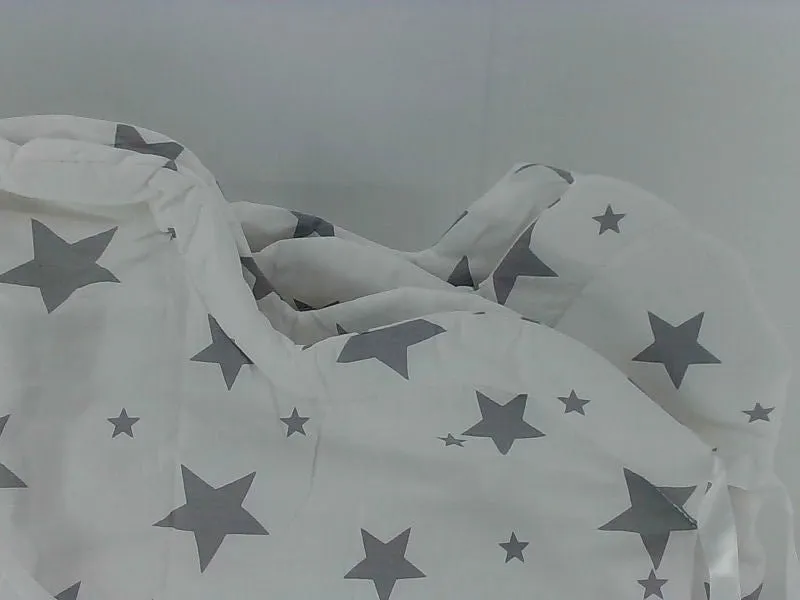 Star Patterned Crib Bumper Pad for Baby's Safety