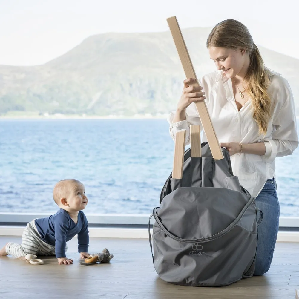 Stokke Clikk High Chair with Travel Bag - White
